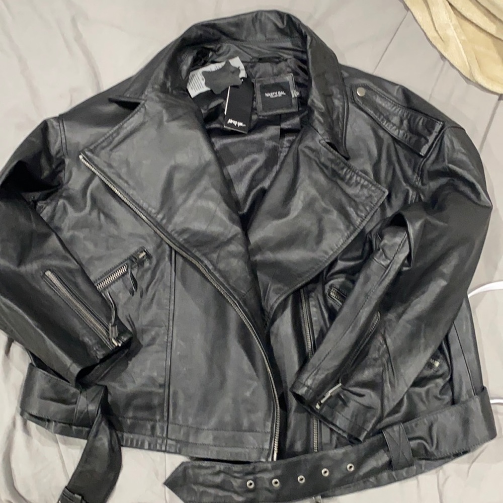 Real leather jacket